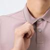 Qipai Men's Silk-Blend Short-Sleeve Polo Shirt