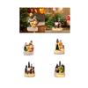 Christmas Figurine Gift Village House Statue for Housewarming Desktop Indoor