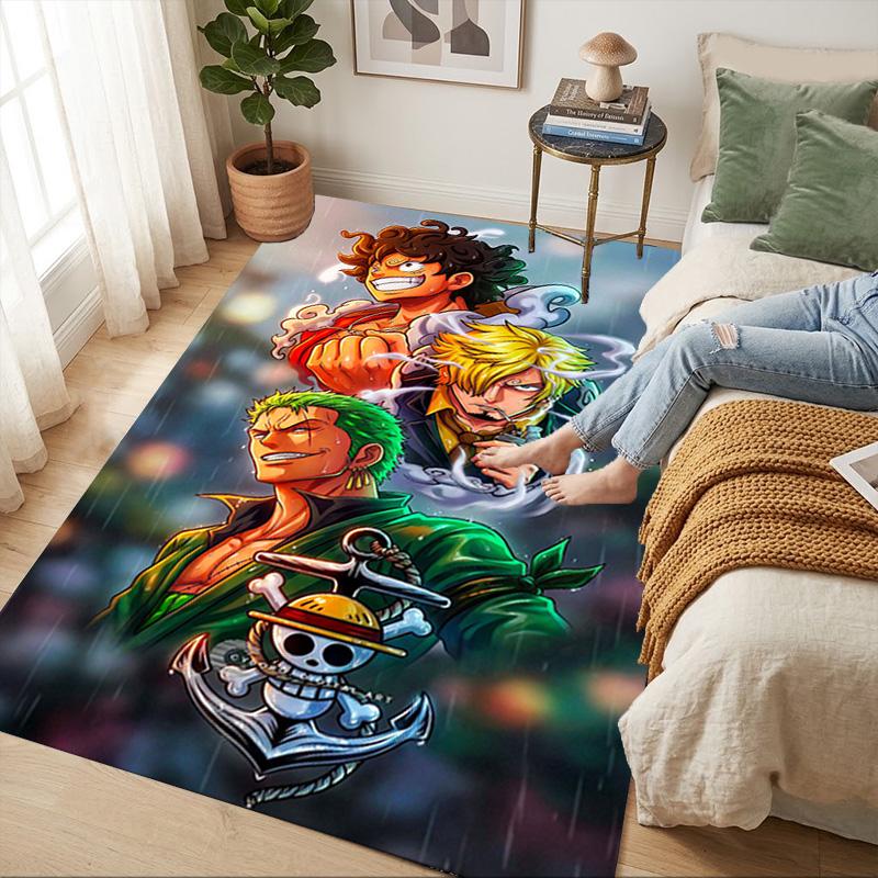 O-One Piece Area Rug Carpet For Bedroom Game Playroom Living Room Nonslip Sofa Office Home Decor Doormat Christmas Gift C3101