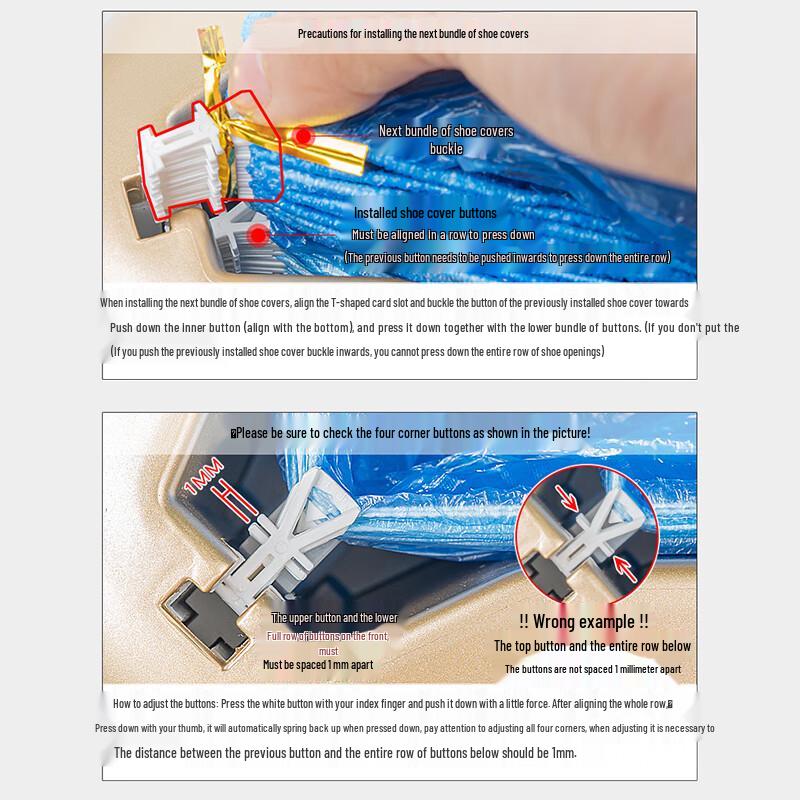 Cleapon Automatic Smart Shoe Cover Dispenser