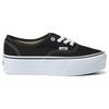 Vans Authentique Stackform Casual Semelle Épaisse Basse Top Chaussures de Skateboard Baskets Unisexe Noir Blanc VN0A5KXXBMX