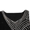 1920s Sequin Tassel Paisley Dress Girls Womens Costumes No Sleeve