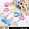 Durable Chewable Dog Toy - Molar Cotton Rope Knot for Teddy & Bichon