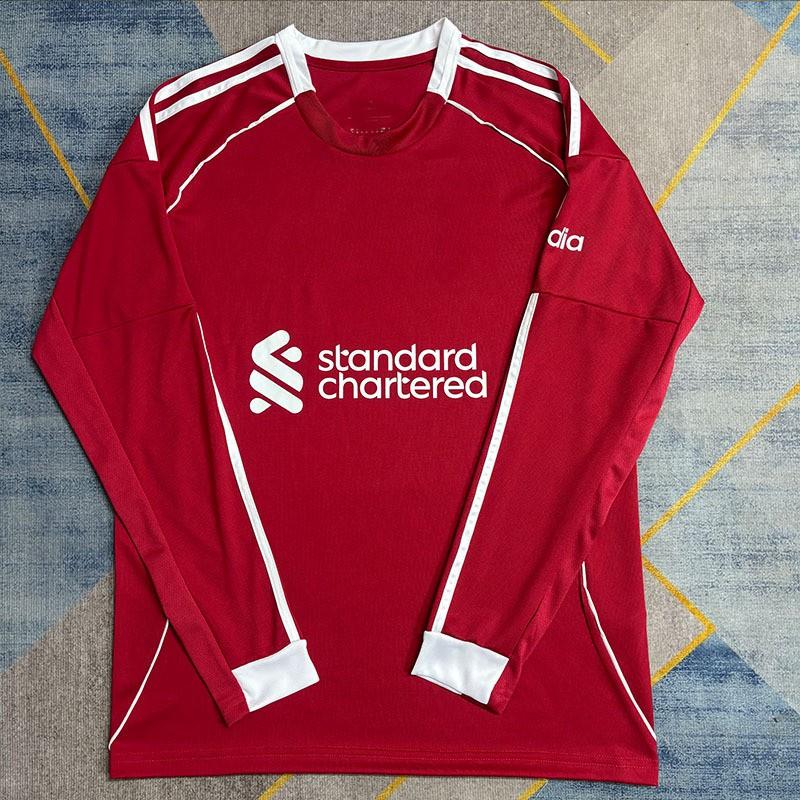 Liverpool mājas garroku futbols krekls vīriešiem