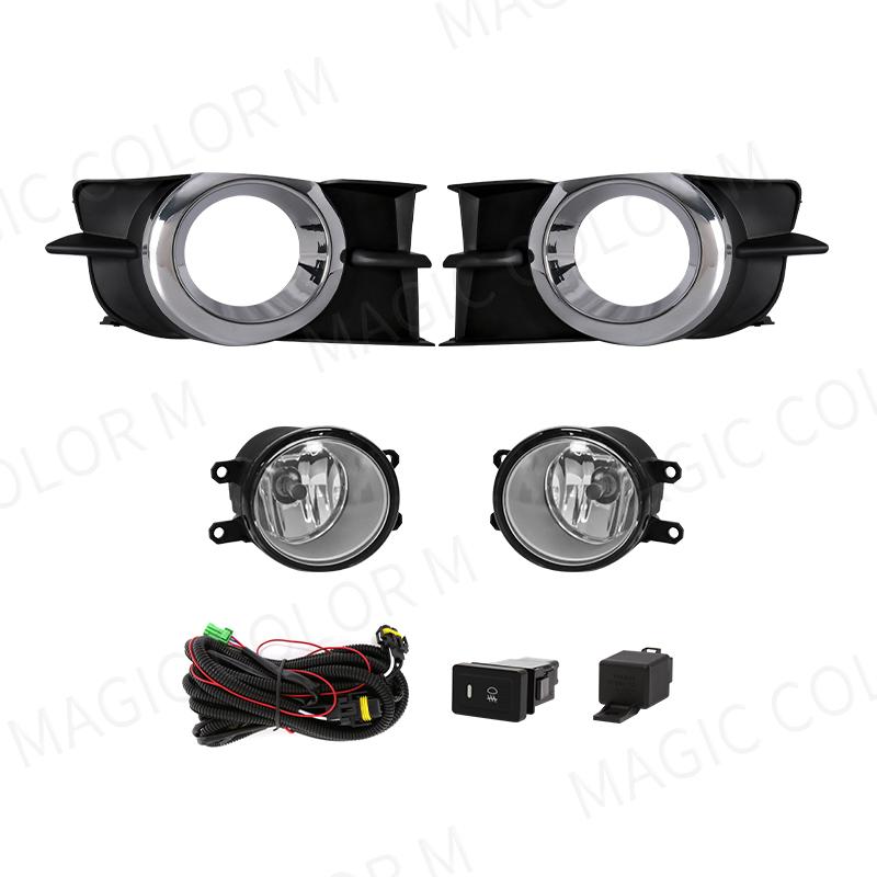 Led Fog Light For Toyota Wish     Halogen Car Fog Kit Bumper Lamp Daytime Running Light DRL Daylight Acssories