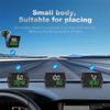 Car Heads Up Display with Built In Map Auto HUD Projector for Accurate Speed Tracking & Multifunctional Data Analysis