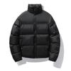 New Color-inserted Cold-proof Cotton-padded Clothes Trendy Couple Jackets Fashionable Blue Thickened Warm Short Cotton-padded Clothes