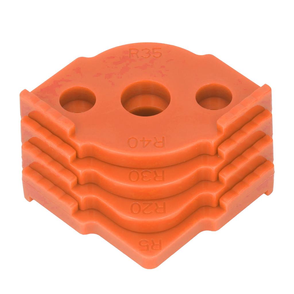 4 Buc. Șablon Jig Rază Router ABS Rezistent la Uzură Prelucrarea Lemnului Jig Rază Colț Semi-Rotund