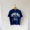 Vintage 1990s Dallas Cowboys T-Shirt - NFL - Champknit by Hanes USA/ Size L
