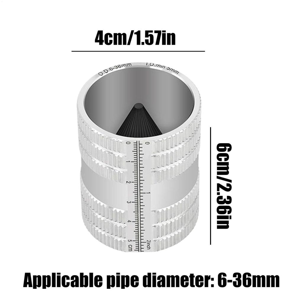 Pipe Reamer Tubing Chamfer Tool Deburring Machine Stainless Steel Professional Chamfer For Maintenance Metalworking Plumbing