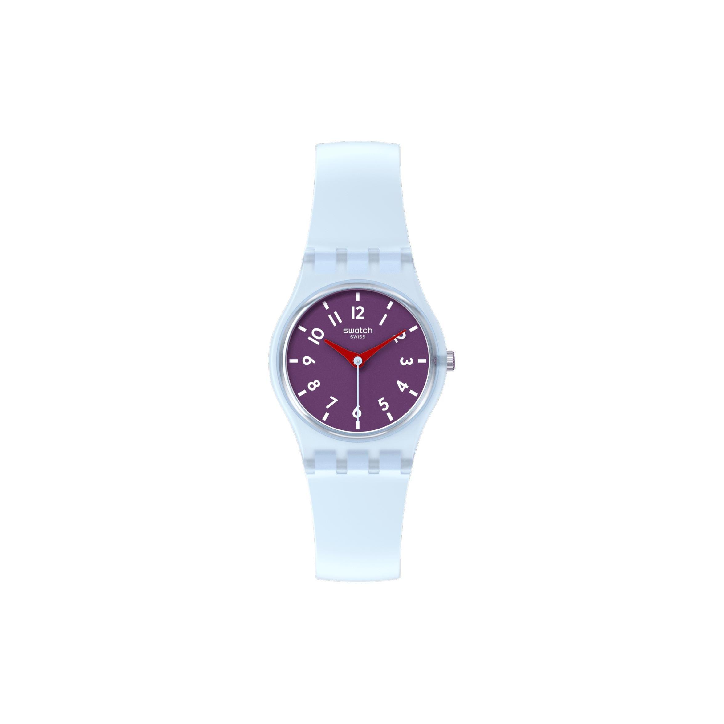 SWATCH Women s Purple Watch LL126 LL126 Purple Watch Dial