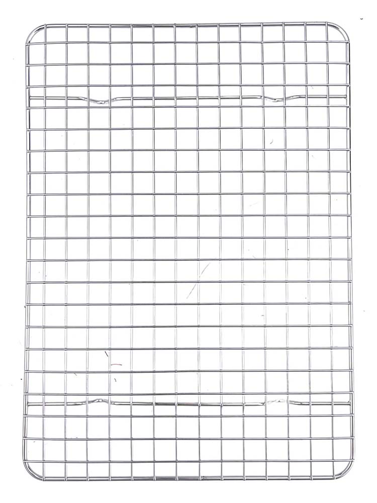 

Space Saving Stainless Steel Wire Rack for Baking and Cooling for Cookies and Jelly Rolls Easy to Clean in Dishwasher