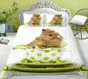 3D Animal Print Bedding Set Quilt Cover Pillow Cover Home Bedding Set AU/EU/US Full Size Single/Double Bed Home Furniture