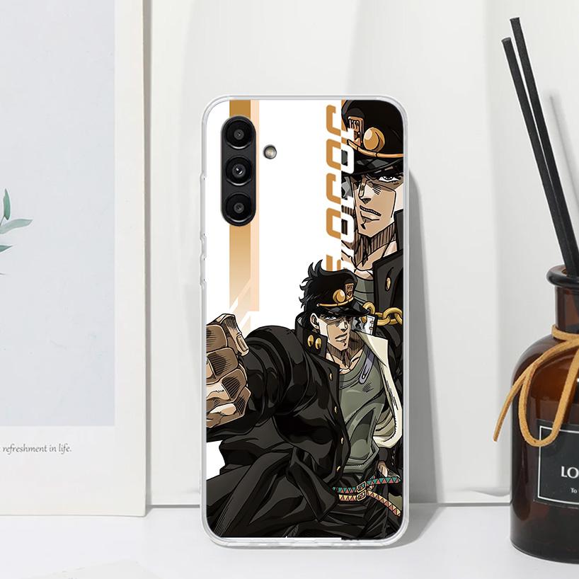 JoJo Bizarre Adventure Anime Phone Case For Samsung Galaxy A15 A25 A35 A55 A14 A24 A34 A54 A13 A23 A33 A53 A12 A22 A32 A52 A05S