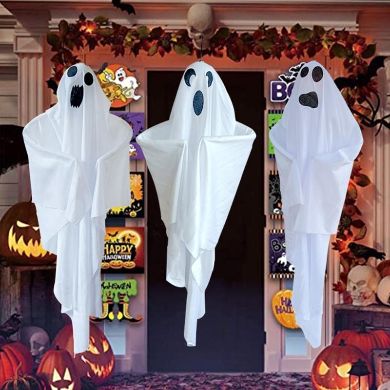 Light Up Ghost Halloween Decorations for HauntedHouse Party Yard Tree Decor