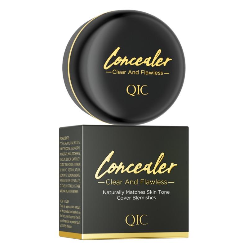 Concealer deckt Tattoo-Flecken, Aknenarben, Augenringe ab, unsichtbare Poren Concealer Dreifarbige Concealer-Palette