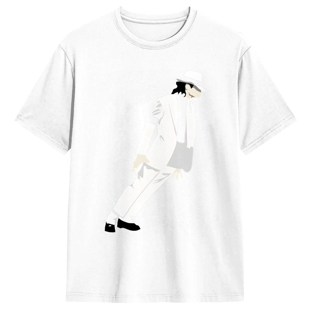 MMichael JJackson Smooth Criminal T-Shirt Unisex Y2K T-Shirts Sommer Atmungsaktiv Neuheit T-Shirt Dropshipping Übergroße Kleidung