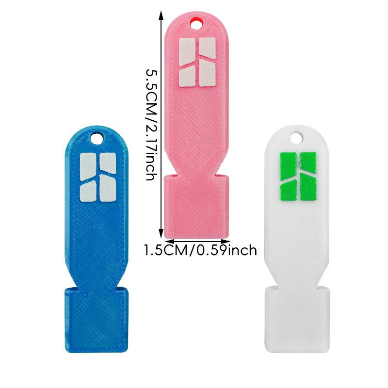 Przenośny i kompaktowy gwizdek kempingowy do przetrwania na świeżym powietrzu ze sznurkiem do zawieszenia, super głośny gwizdek-zabawka oraz plastikowe narzędzia