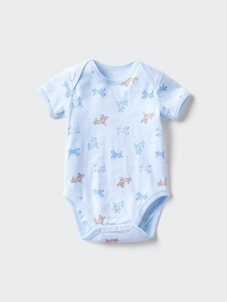 Uniqlo Bn Bodysuit  Short Sleeve Print 