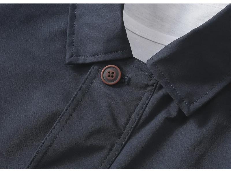 Men's Autumn Double-Layer Lapel Jacket: Casual Business and Sportswear Trend