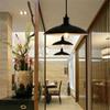 Creative Pedent light E27 Retro Industrial Loft Style Indoor Home Livingroom Restaurant Bar Cafe Iron Pot Pendant Lamp Dia32cm