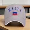Haiti Country Heritage Flag Casual Baseball Cap  Hunting Camping Trucker Hat Spring Hot Sale Unisex Adult Yk Retro Snapback Cap