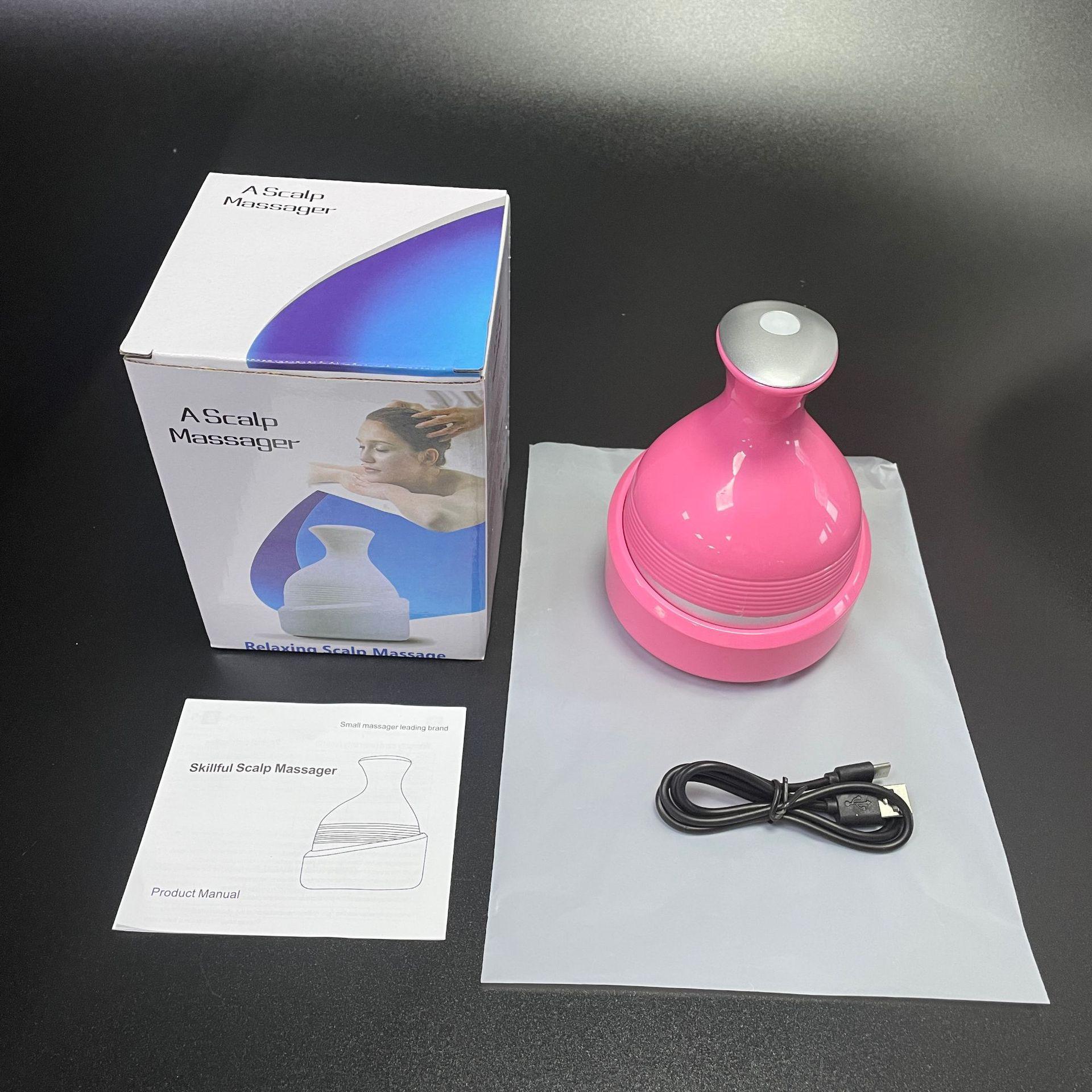 

Портативный электрический массажер для головы и тела: Съемный, моющийся, идеально подходит для кошек и людей