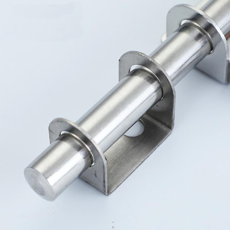 1 Set Solid Sliding Bolts Latch Hasp Stainless Steel Door Latch Home Hardware Gate Safety Toilet Door Lock