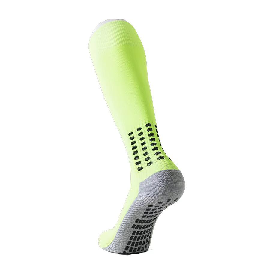 TEMU Anti-slip Mid-calf Football Socks with Thickened Deodorant Towel Bottom