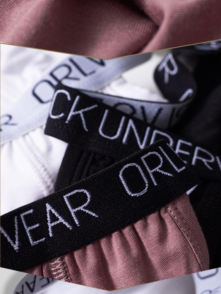 Trendy Men's Modal High-Cut Sport Bikini Briefs: Comfortable, Low-Rise Triangle Design