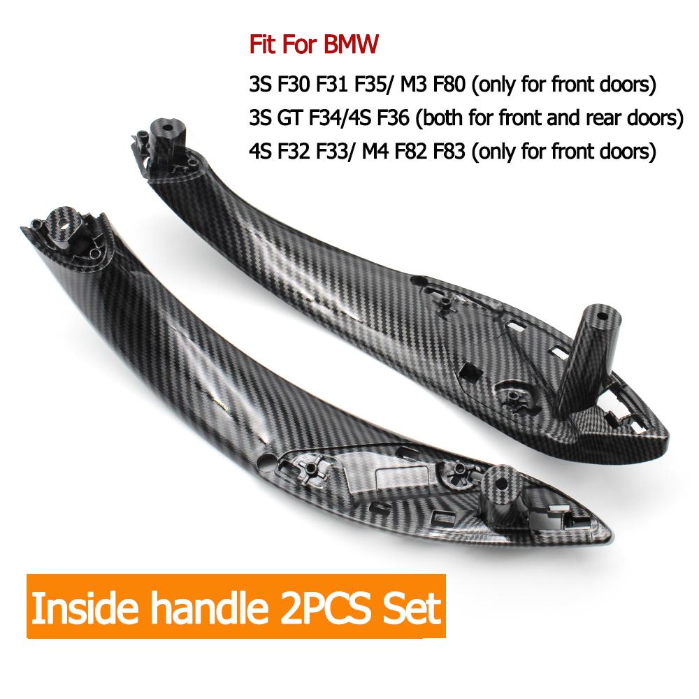 Interior Car Accessories Inside Door Handle Cover Trim For BMW 3 Series 4S M3 M4 F30 F34 F36 F32 F33 F80 F82 F83 2013-2018
