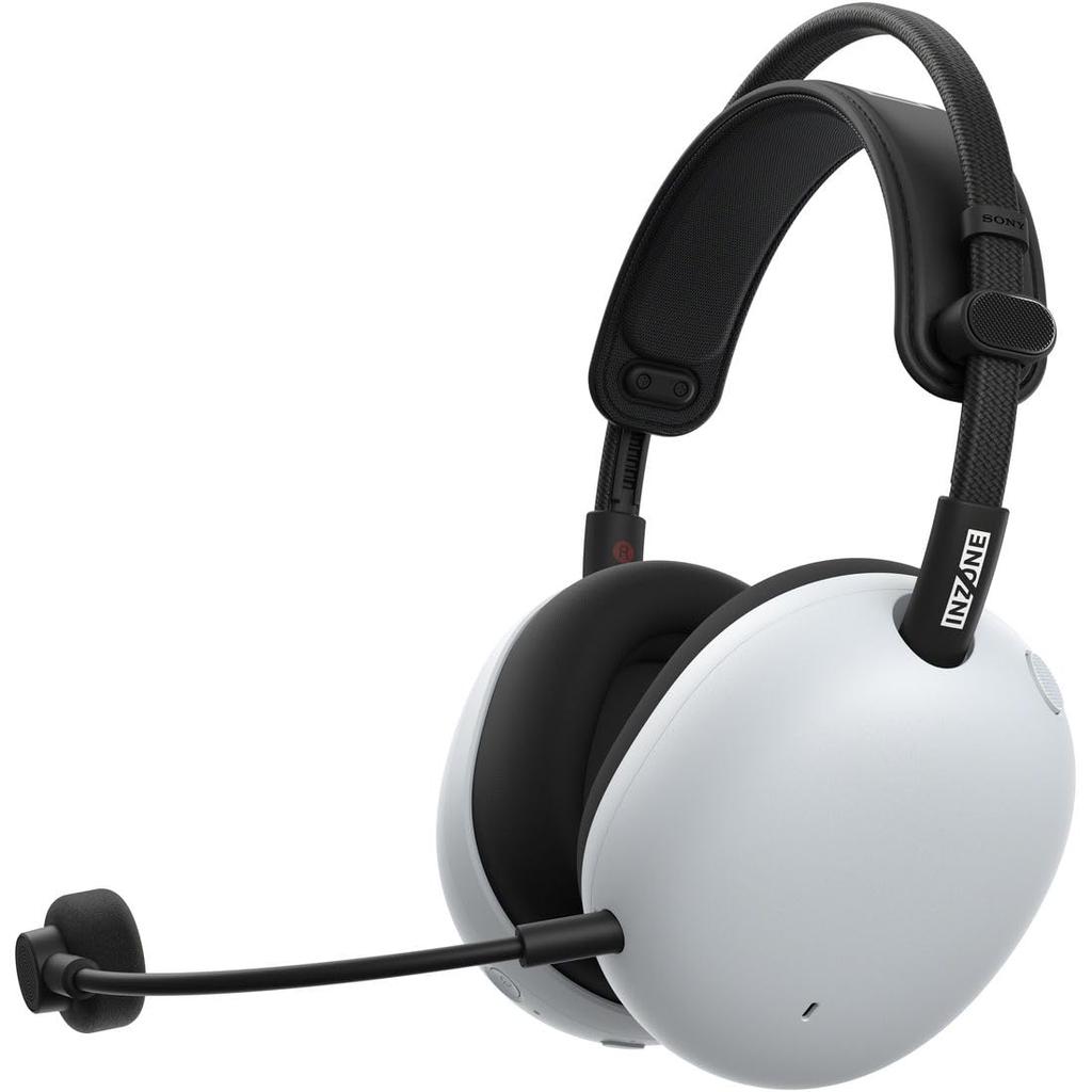 Sony INZONE H9 II Gaming Headset with Noise 3D Low Comfortable for Long Boom White (White) WH-G910N, Co-developed Fnatic, Wireless, Bluetooth,