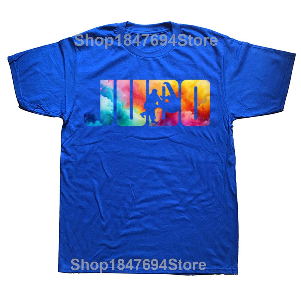 Vtipná grafická trička bojových umění Judo Pánská Dámská Móda Ležérní Tričko 100% Bavlna Volné Nadměrné Sportovní Tričko