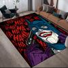 Batman Joker Anti-Slip Floor Mat, Rectangular Carpet for Home Game Room & Living Space Decor