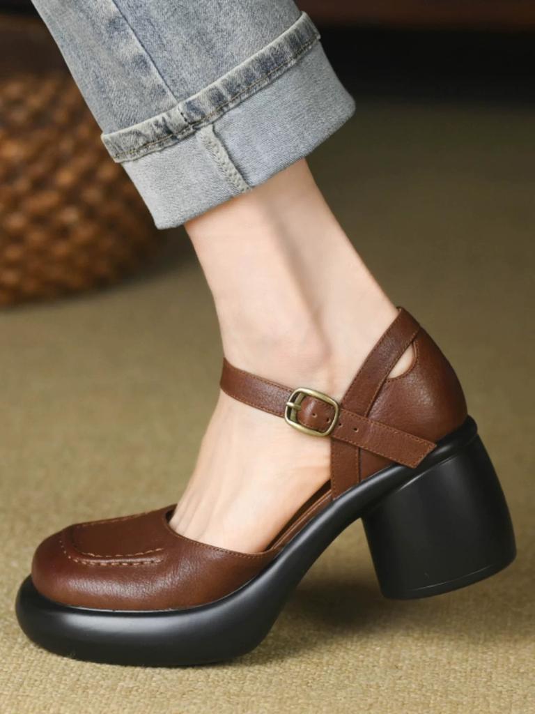 Mode Luxus Damen Sandalen Sommer Pumps Neu 2025 Knöchelriemen Braun Schwarz Hohe Absätze Flip Flops Damen Partyschuhe Designer Große Größe