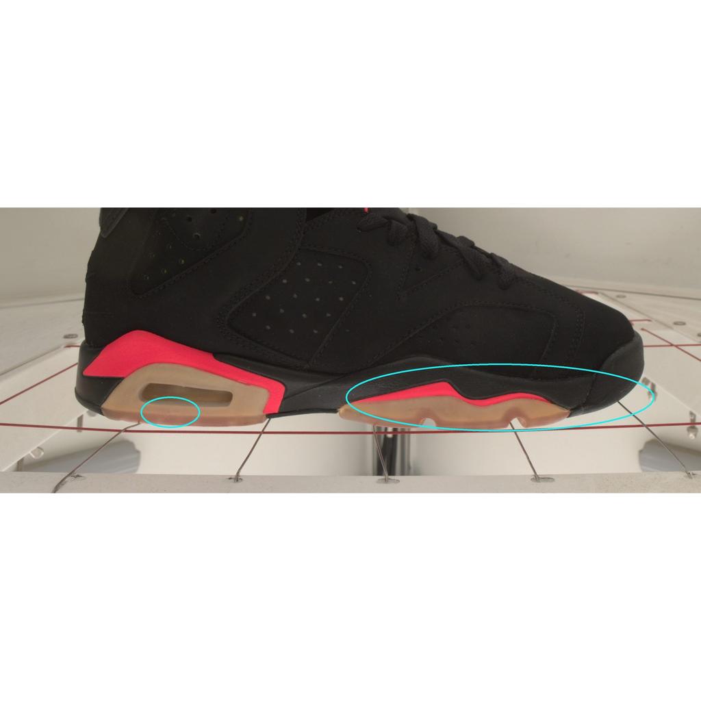 Usato JordanAir Jordan 6 Black Infrared OG GS 384665-060-P26104256856605