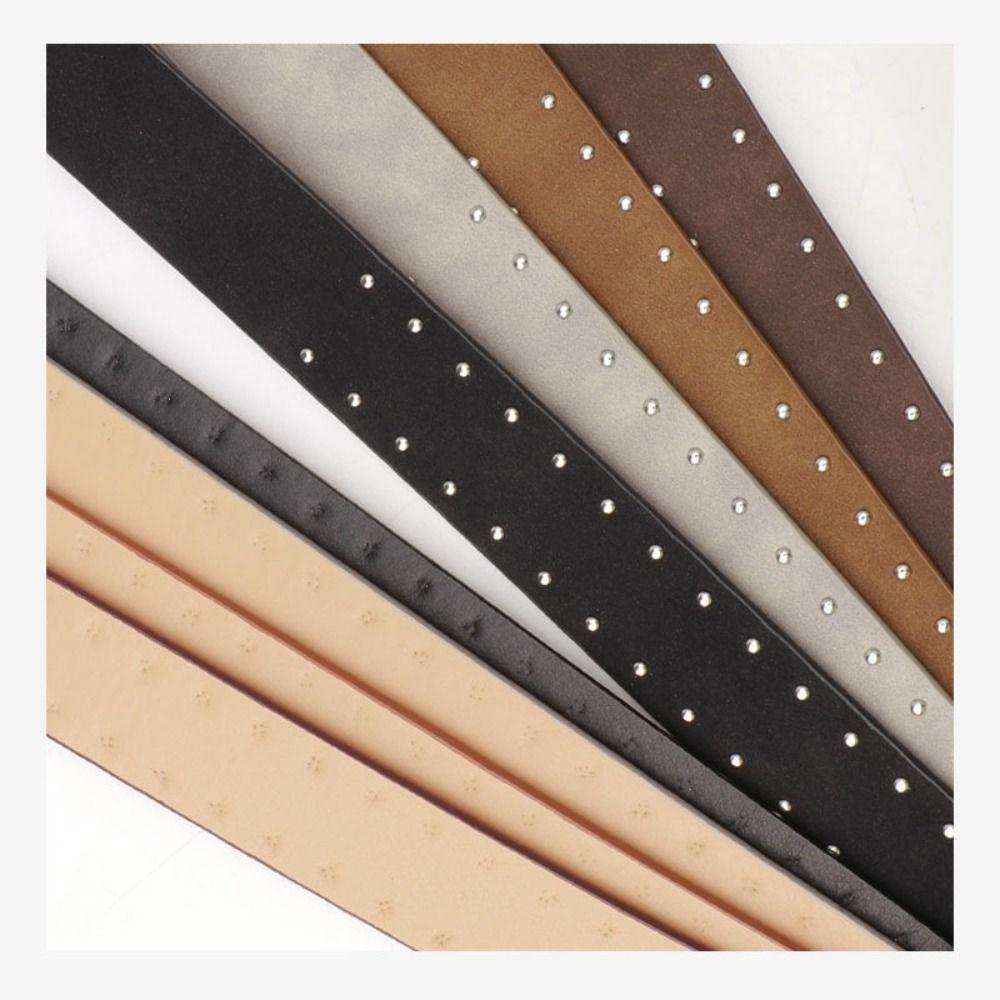 Luxury Design Punk Rivet Belt Casual Pin Buckle Waistband Retro Suede Leather Belt  Women Fashion