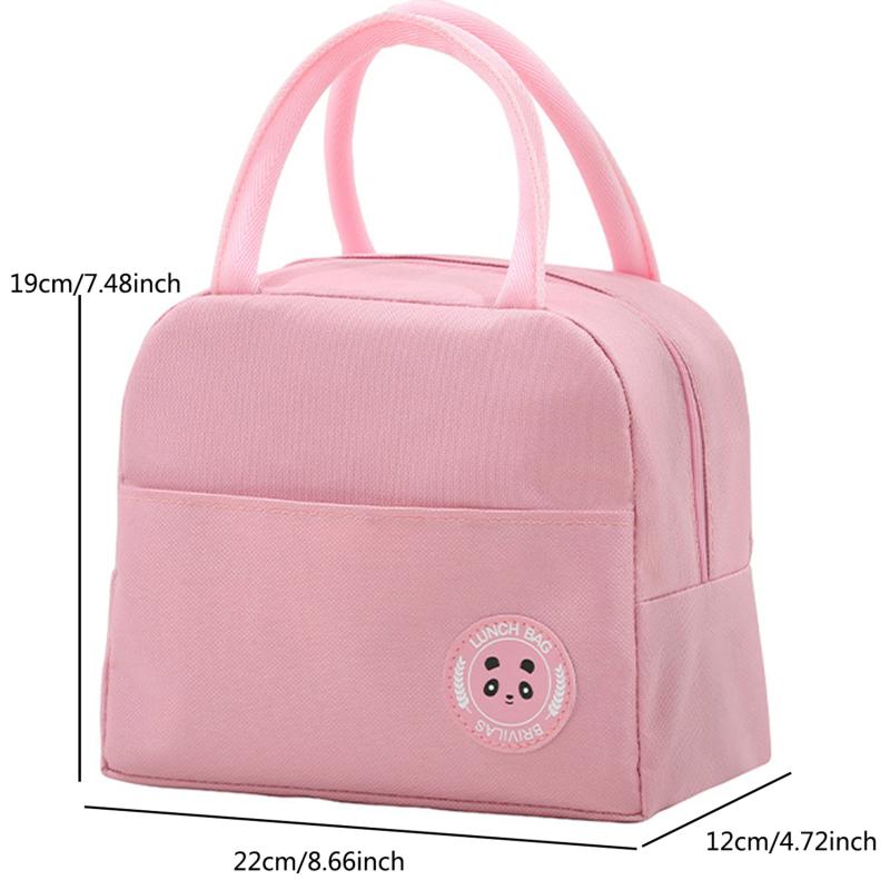 Lunch Bag Cooler Tote Portable Insulated Box Oxford Thermal Cold Food Container School Picnic For Men Women Kids Travel Lunchbox