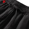 Pierre Cardin Men's 100% Linen Casual Cropped Pants