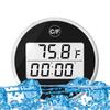 Water Bath Thermometer With Timer Small Floating Waterproof Ice Bath Thermometer With LED Display Waterproof Cold Plunge