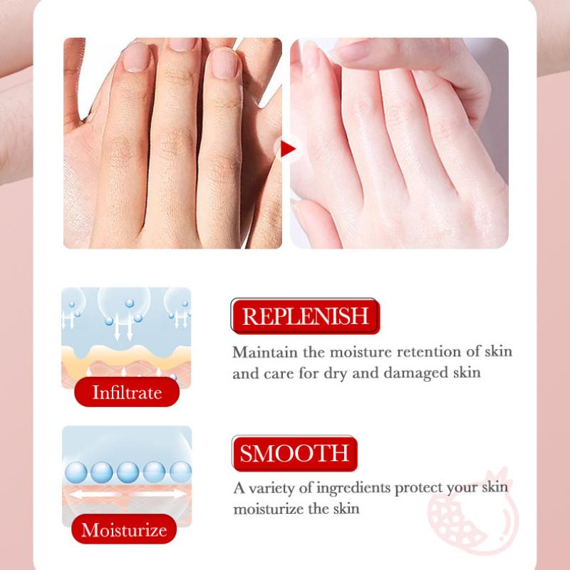 Cremă de mâini cu rodie roșie 30g SADOER Hidratantă Hidratantă Hidratantă Revigorantă Cremă de mâini