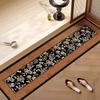 Bathroom Carpet Water-absorbing Non-slip Narrow Door Sill Floor Mat Toilet and Kitchen Door Room Diatom Mud Rug