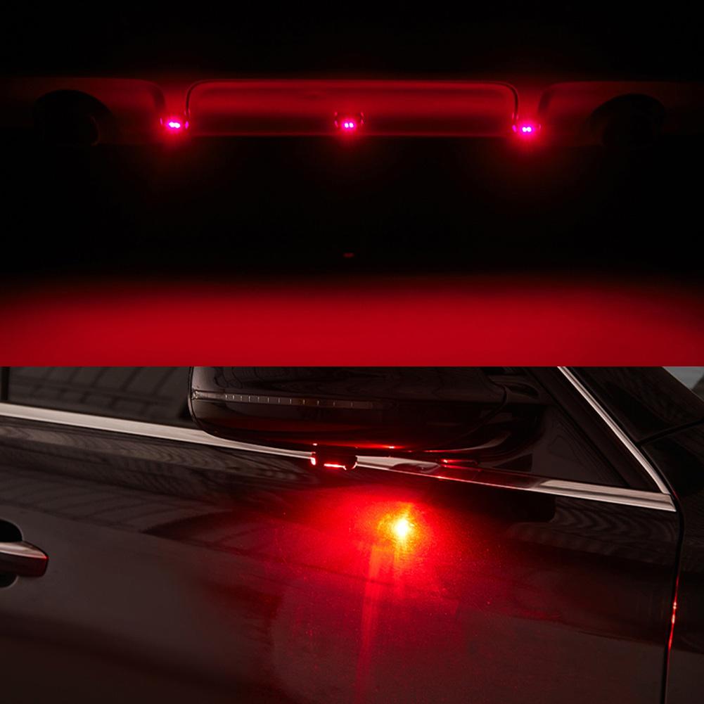 2Pcs Motorcycle Drone Strobe Light Wireless Control USB LED Anti-Collision Bike Aircraft Night Flying Mini Warning Signal Light