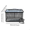 Fishing Basket Equipment Cast Net for Live Fish Top Zipper Cage
