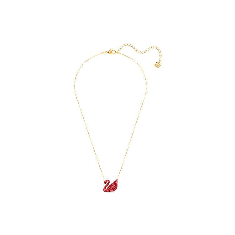 Swarovski Swan Faux Crystal Stone Necklaces Womens