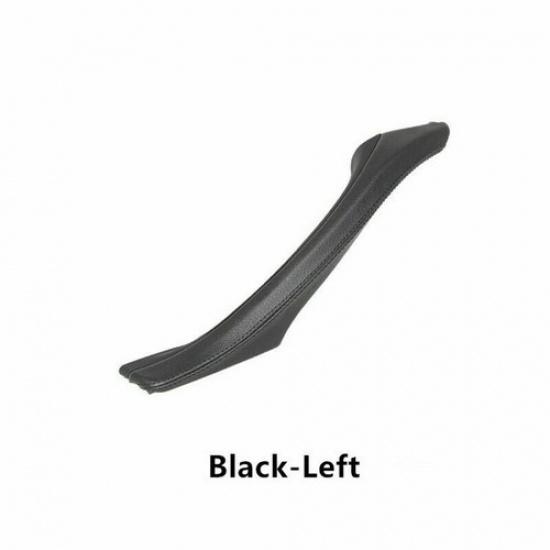 1pcs Leather Wrap Car Inner Door Handle Pull Trim Special For BMW F10 520i 525i