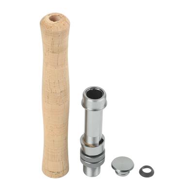 Cork Fly Rod Handle Grip Set with Adjustable Reel Seat for Custom Builds