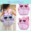 Kids Cartoon Sunglasses Bear Backpack With Oxford Fabric For School Use