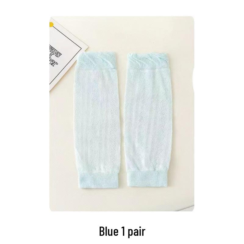 Anti-Mosquito Baby Arm Sleeves for Warmth and Sun Protection in Air-Conditioned Rooms S - 0-1 years, 24cm, Arm Sleeves & Knee Pads