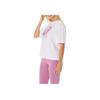 Asics Loose Short Soft Quick-Dry Short Sleeve T-Shirt Women Tops Bright-White 2032D190-100